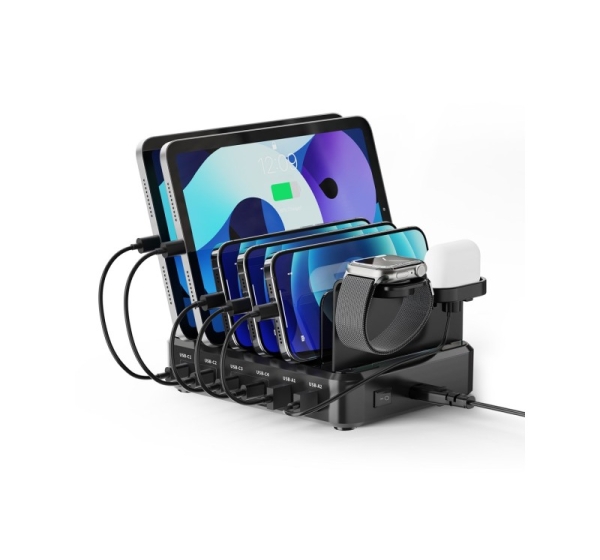 Ewent EW1335 mobile device charger Universal Black AC Fast charging Indoor
