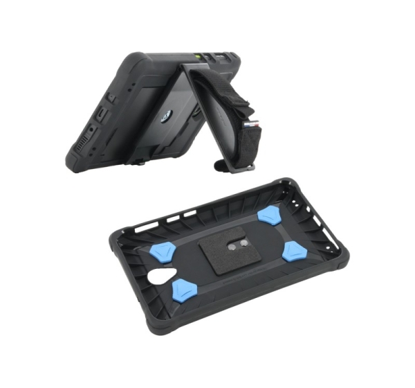 Mobilis 067014 PROTECH - Case + 360° rotating handstrap + kickstand for Galaxy Tab Active5 8''