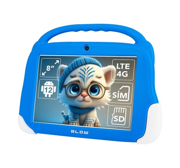 Tablet KidsTAB8 4G BLOW 4/64GB blue + case