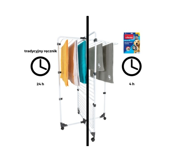 Vileda PET PRO M microfibre pet towel