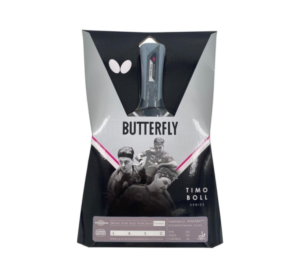Butterfly Timo Boll Titanium Ping Pong Bats SUN/25726
