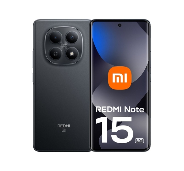 Xiaomi Redmi Note 15 5G 17.2 cm (6.77") 8 GB 128 GB 5520 mAh Black