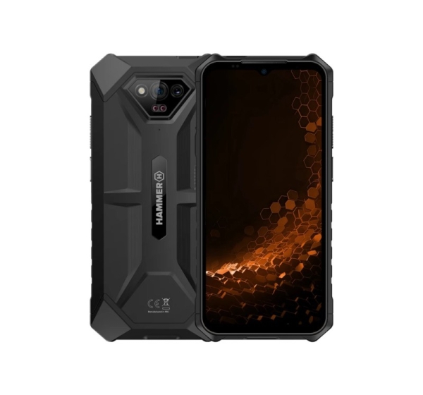 Smartphone HAMMER Iron V (Black) DS 6.5" IPS 1600x720/1.6GHz/64GB/6GB RAM/Android 13/microSD/WiFi,BT,4G LTE