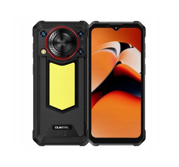 Oukitel WP53 Pro 6,52" Smartphone Dual SIM Android 15 4G USB Type-C 8 GB 256 GB 11000 mAh Black
