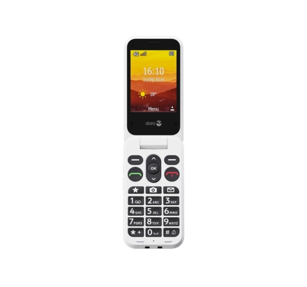 Doro Leva L30 7.11 cm (2.8") 142.7 g Red, White Feature phone