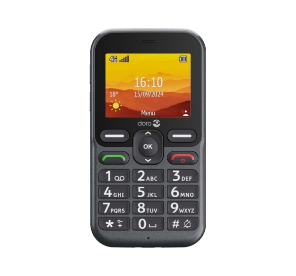 Doro Leva L10 6.1 cm (2.4") 120.7 g Black Feature phone