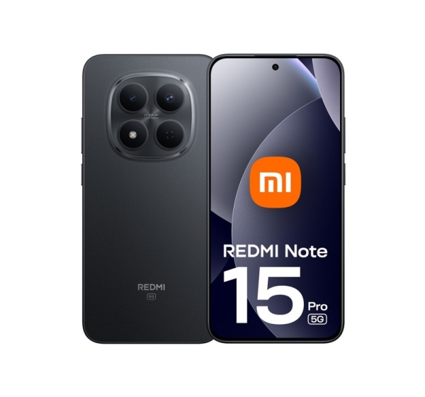 Xiaomi Redmi Note 15 Pro 5G 17.4 cm (6.83") 8 GB 256 GB 6580 mAh Black