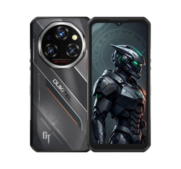 Oukitel WP62 6,58" Smartphone Dual SIM Android 15 5G USB Type-C 8 GB 256 GB 11000 mAh Black