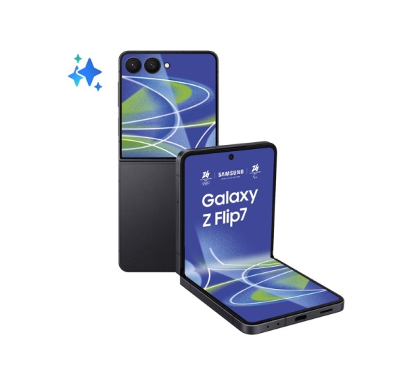 Samsung Galaxy Z Flip7 17.3 cm (6.8") 5G 12 GB 512 GB 4300 mAh Black