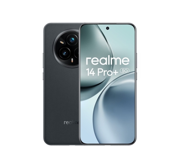 realme 14 Pro+ 5G 17.4 cm (6.83") Dual SIM Android 15 USB Type-C 12 GB 512 GB 6000 mAh Suede Grey