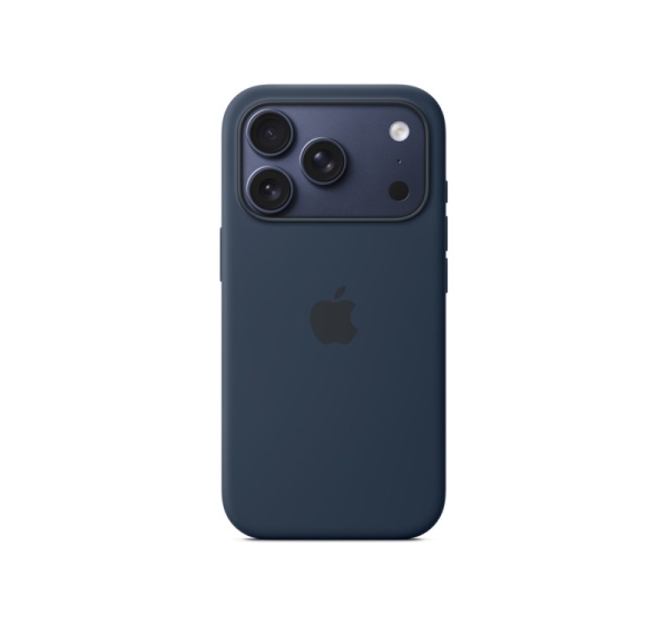 Apple iPhone 17 Pro Silicone Case with MagSafe – Midnight