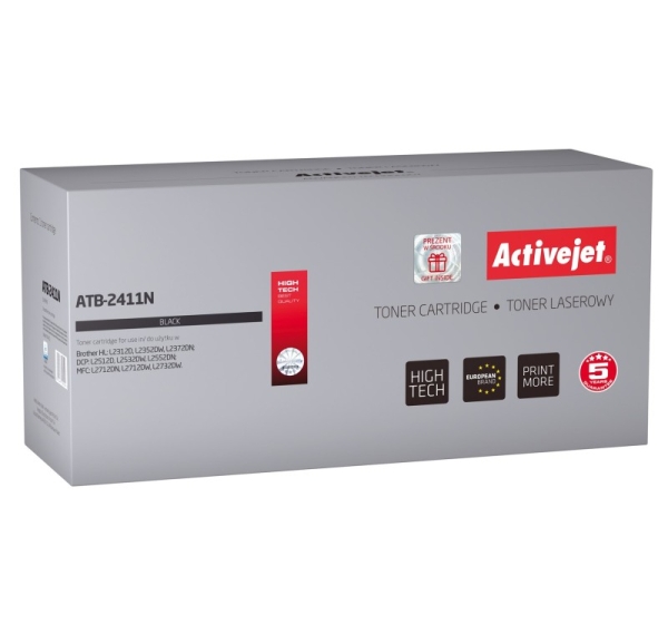 Activejet ATB-2411N Toner (replacement for Brother TN-2411; Supreme; 1200 pages; black)