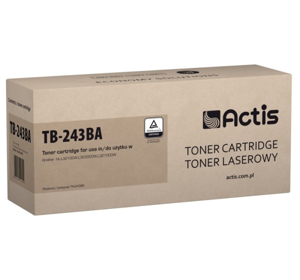 Actis TB-243BA toner (replacement for Brother TN-243BK; Standard; 1000 pages; black)