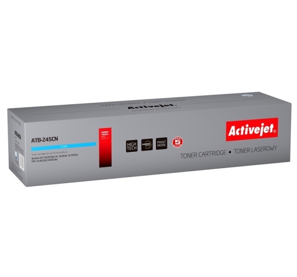 Activejet ATB-245CN Toner (Replacement for Brother TN-245C; Supreme; 2200 pages; cyan)