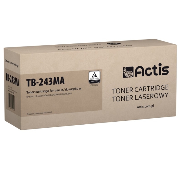 Actis TB-243MA toner (replacement for Brother TN-243M; Standard; 1000 pages; magenta)