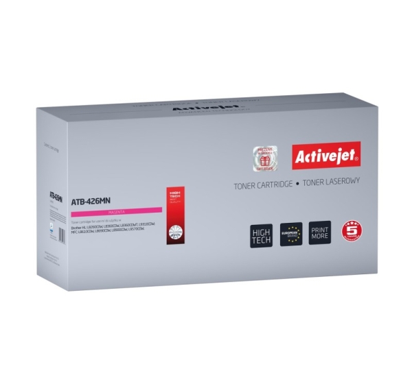 Activejet ATB-426MN toner (replacement for Brother TN-426M; Supreme; 6500 pages; magenta)