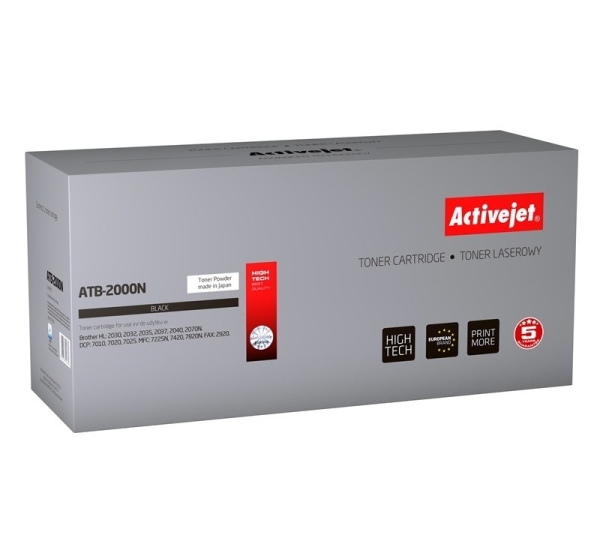 Activejet ATB-2000N Toner (replacement for Brother TN-2000/TN-2005; Supreme; 2500 pages; black)