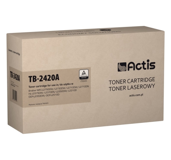 Actis TB-2420A Toner (replacement for Brother TN-2420A; Supreme; 3000 pages; black)