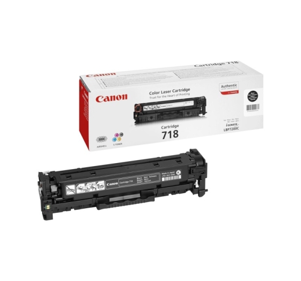 Canon CRG-718 Bk toner cartridge 1 pc(s) Original Black