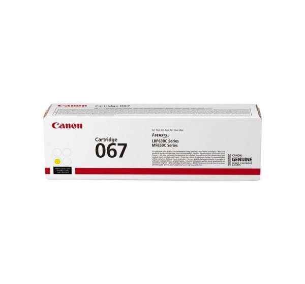 Canon 067 toner cartridge 1 pc(s) Original Yellow