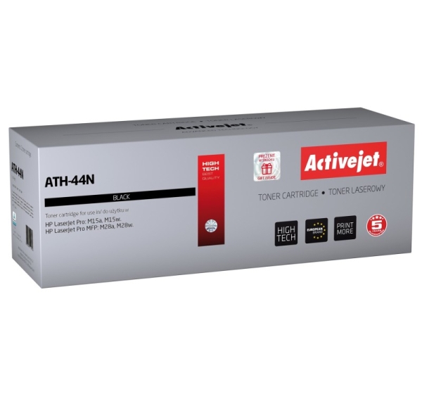 Activejet ATH-44N toner (replacement for HP 44A CF244A; Supreme; 1000 pages; black)