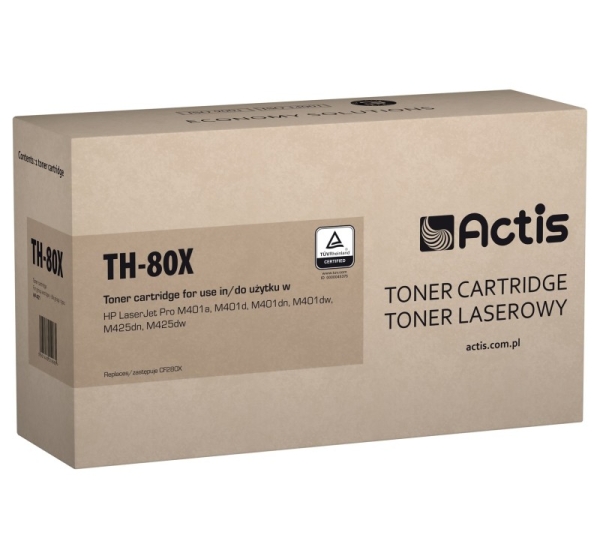 Actis TH-80X Toner (replacement for HP 80X CF280X; Standard; 6900 pages; black)