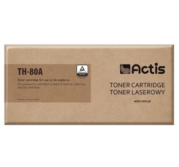 Actis TH-80A Toner (replacement for HP 80A CF280A; Standard; 2700 pages; black)