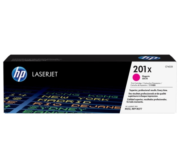 HP 201X - Hojtydende - magenta - origi