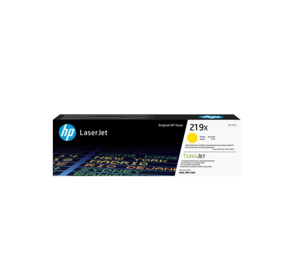 HP 219X High Yield Yellow Toner