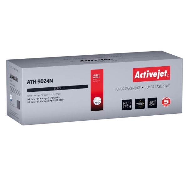 Activejet ATH-9024N Toner for HP printers; Replacement HP W9024MC; Supreme; 11500 pages; black
