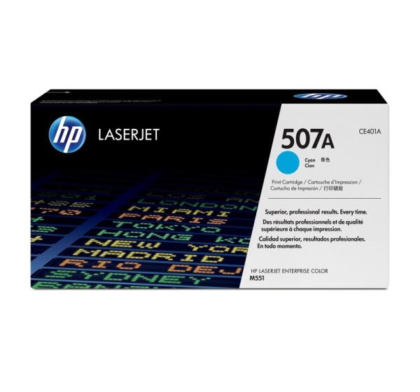 HP 507A - cyan - original - LaserJet -