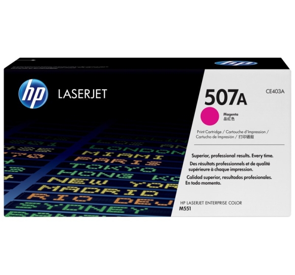 HP 507A - magenta - original - LaserJe