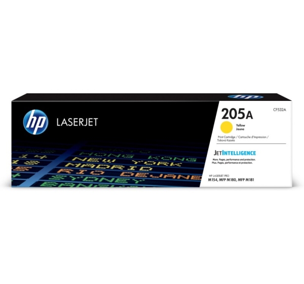 HP LaserJet 205A Yellow Original Toner Cartridge