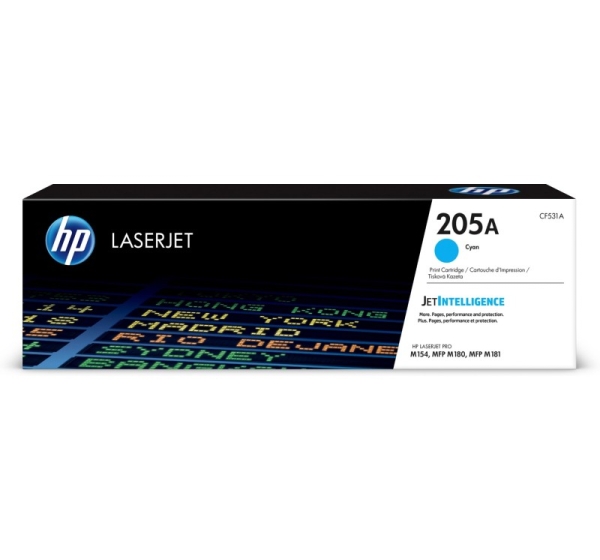 HP 205A Cyan Original LaserJet Toner Cartridge