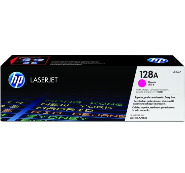 HP 128A - magenta - original - LaserJe