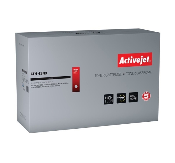 Activejet ATH-42NX Toner (replacement for HP 42X Q5942X; Supreme; 20000 pages; black)