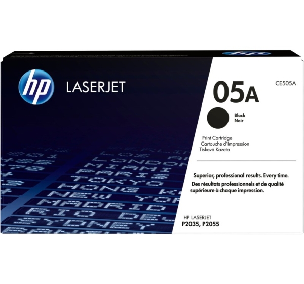 HP 05A Black Original LaserJet Toner Cartridge