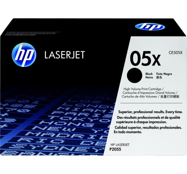 HP 05X Schwarz LaserJet Tonerpatrone