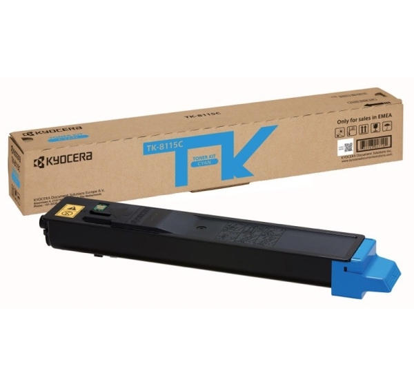 KYOCERA Toner TK-8115C 1T02P3CNL0 Cyan Original