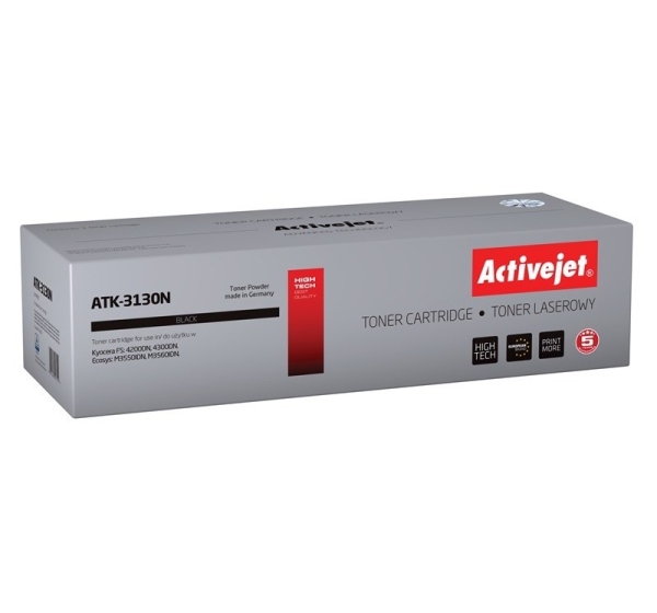 Activejet ATK-3130N Toner (replacement for Kyocera TK-3130; Supreme; 25000 pages; black)