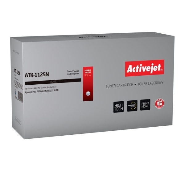 Activejet ATK-1125N Toner (replacement for Kyocera TK-1125; Supreme; 2100 pages; black)