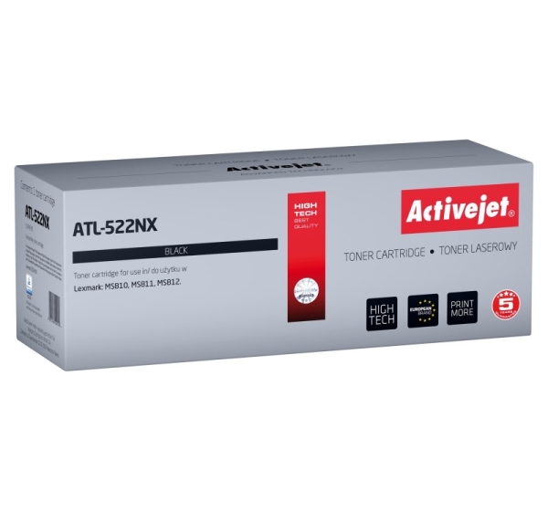 Activejet ATL-522NX toner (replacement for Lexmark 52D2H00; Supreme; 25000 pages; black)