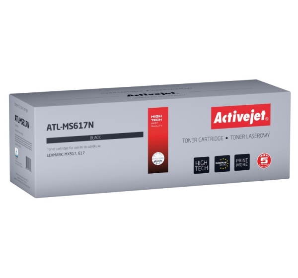 Activejet ATL-MS617N toner (replacement for Lexmark 51B2X00; Supreme; 20000 pages; black)