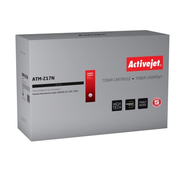Activejet ATM-217N toner (replacement for Konica Minolta TN217; Supreme; 17500 pages; black)
