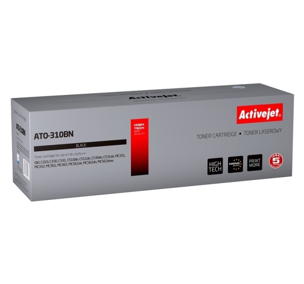 Activejet ATO-310BN Toner (replacement for OKI 44469803; Supreme; 3.500 pages; black)
