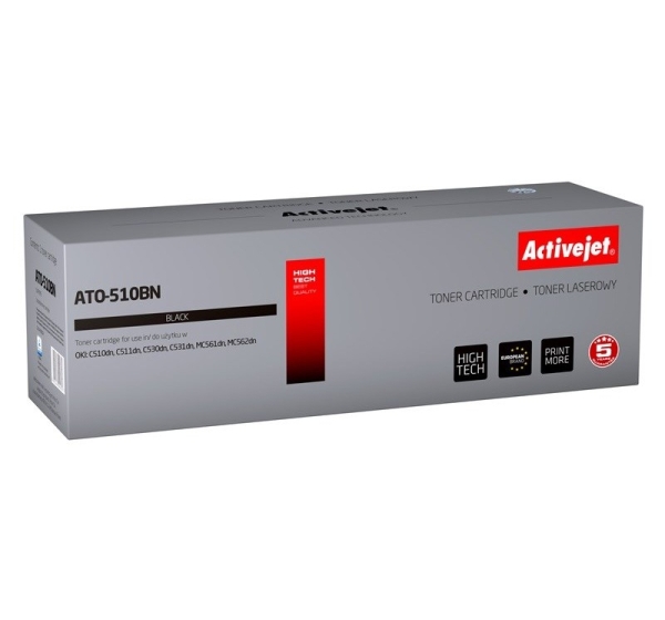 Activejet ATO-510BN toner (replacement for OKI 44469804; Supreme; 5000 pages; black)