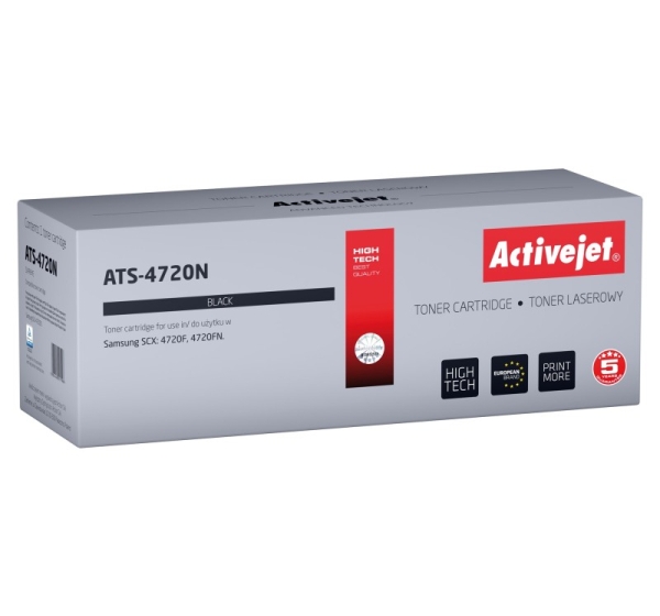 Activejet ATS-4720N Toner (replacement for Samsung SCX-4720D5; Supreme; 5,000 pages; black)
