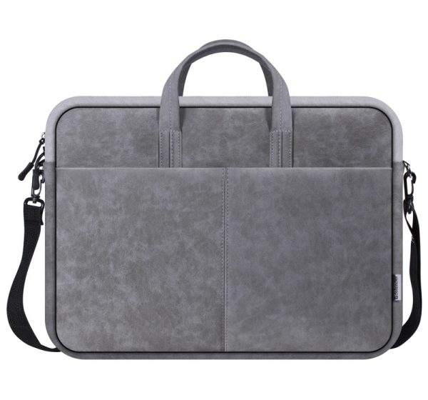 Defender Solid 15.6" 39.6 cm (15.6") Toploader bag Grey