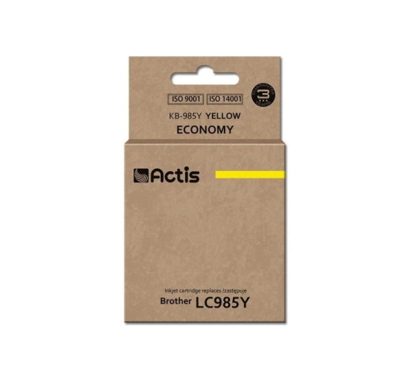 Actis KB-985Y Ink (replacement for Brother LC985Y; Standard; 19,5 ml; yellow)