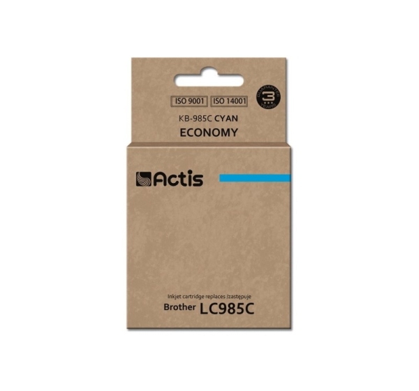 Actis KB-985C Ink (replacement for Brother LC985C; Standard; 19,5 ml; cyan)